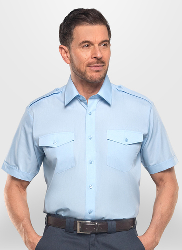 Classic Short Sleeve Pilot Shirt 