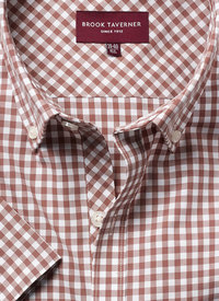 Brook Taverner S/S Gingham Casual Check 