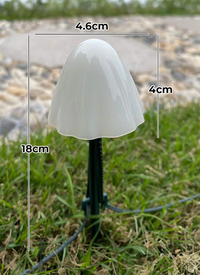10pc Solar Mushroom Lights