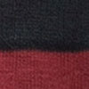 BLACK/BURGUNDY