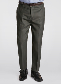REGULAR FIT PIN STRIPE TROUSERS REGULAR FIT PIN STRIPE TROUSERS
