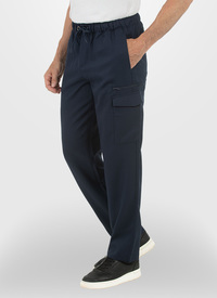 Multi-Pocket Elasticated Cargo Trousers Multi-Pocket Elasticated Cargo Trousers
