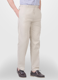 Elasticated Easy Pull On Chino Trousers Elasticated Easy Pull On Chino Trousers