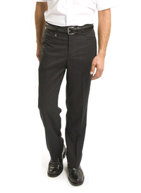 CLASSIC FIT FLAT FRONT TROUSER 