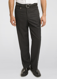 Classic Fit Flat Front Trousers Classic Fit Flat Front Trousers