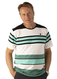 PENZANCE MULTI-STRIPED T-SHIRT 