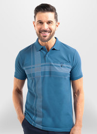 Stripe Design Polo 