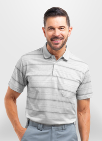 Pique Collared Design Polo 