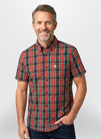 Lambretta Short Sleeved Check Shirt 