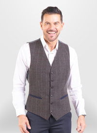 MALHAM TWEED WAISTCOAT 