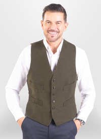 COTSWOLD MOLESKIN WAISTCOAT 