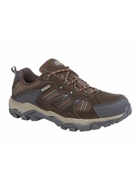 Brown Suede/Mesh Waterproof Walking Shoe 