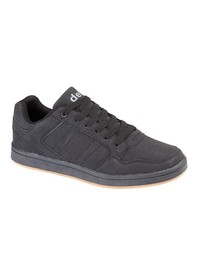 Black Lace Up Casual Trainer 