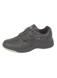 Touch Fastening Leather Trainer 