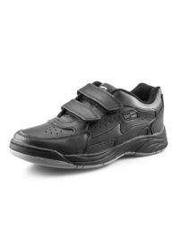 Leather Touch Fastening Trainers Leather Touch Fastening Trainers