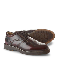 Burgundy Hi-Shine Leather Shoe 