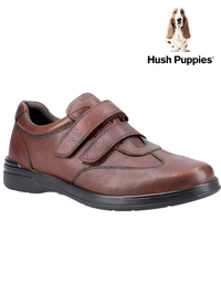 Mens Soft Leather Double Touch fastening 