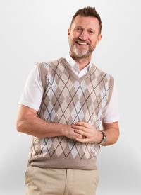 ARGYLE PATTERN SLEEVELESS TOP 