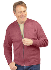 Plain Design Full Zip Cardigan Plain Design Full Zip Cardigan
