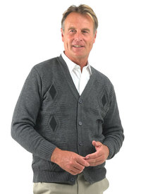 NEWBY 5 BUTTON V CARDIGAN 