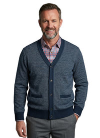 YALE Fleece Lined Button Cardigan 