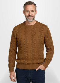 Cable Knit Crew Neck Jumper Cable Knit Crew Neck Jumper