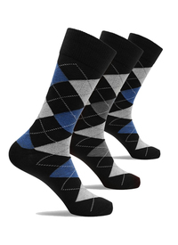 ARGYLE PATTERN SOCKS 