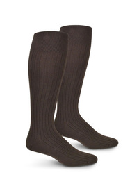 Calf Length Brown Socks Calf Length Brown Socks