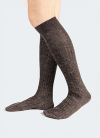 KNEE HIGH LAMBS WOOL LYCRA SOCKS