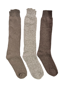 Thermal Wool Blend Long Length Socks
