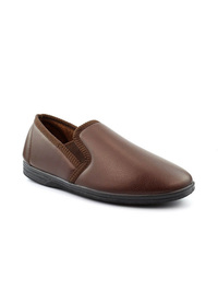 Faux Leather Look Slippers Faux Leather Look Slippers