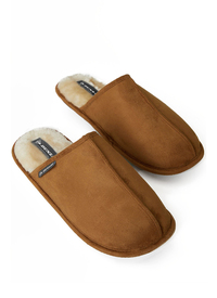 DUNLOP REAL SUEDE SLIPPERS 