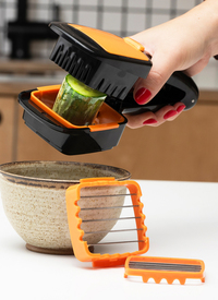 Finger Safe 5-In-1 Fruit & Vegetable Chopper