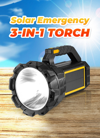 Solar Emergency 3-in-1 Torch