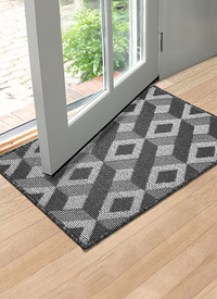 Washable Geometric Room Mat