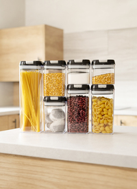 Jolliman Airtight Stay Fresh Stackable Food Storage Set