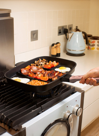Jolliman 5 Section Grill & Griddle Pan