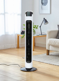 29' Slimline Tower Fan Digital Timer Oscillating With Remote Control