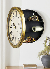 Secret Safe Wall Clock