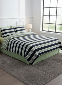 Strip design Duvet set 