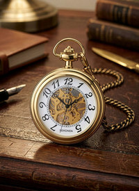 Skeleton Pocket Watch