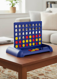 Four in a Row Family Board Game, Foldable & Portable