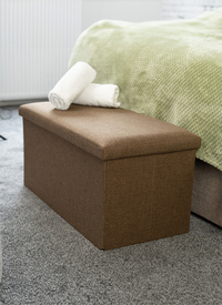 Foldable Storage Ottoman 