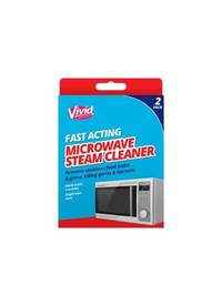 FAST ACTING MICROWAVE STEAM CLEANER 