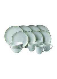 16PCS WHITE DINNER SET