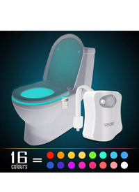 MOTION SENSOR TOILET BOWL LIGHT