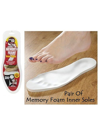 MEMORY FOAM INNER SOLES 