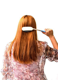 LONG HANDLED HAIR BRUSH