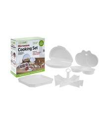 4PCS MICROWAVE COOKING SET