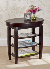 Swivel Top Side Table 